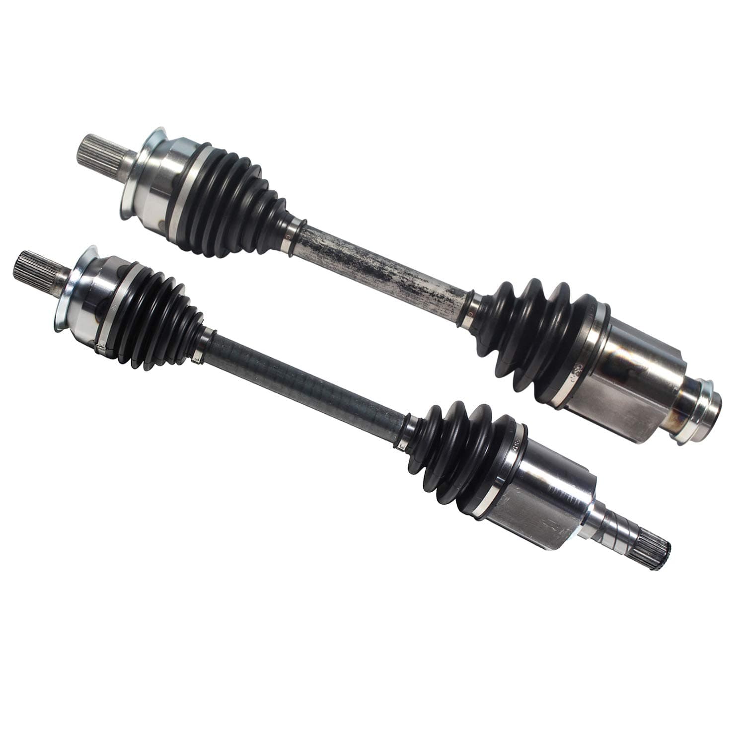 CV Joint Axle Assembly Front Pair Set of 2 Premium CV Axles Replacement for 2004 2005 Mazda 3 Auto Trans, S SP23 2.3L I4