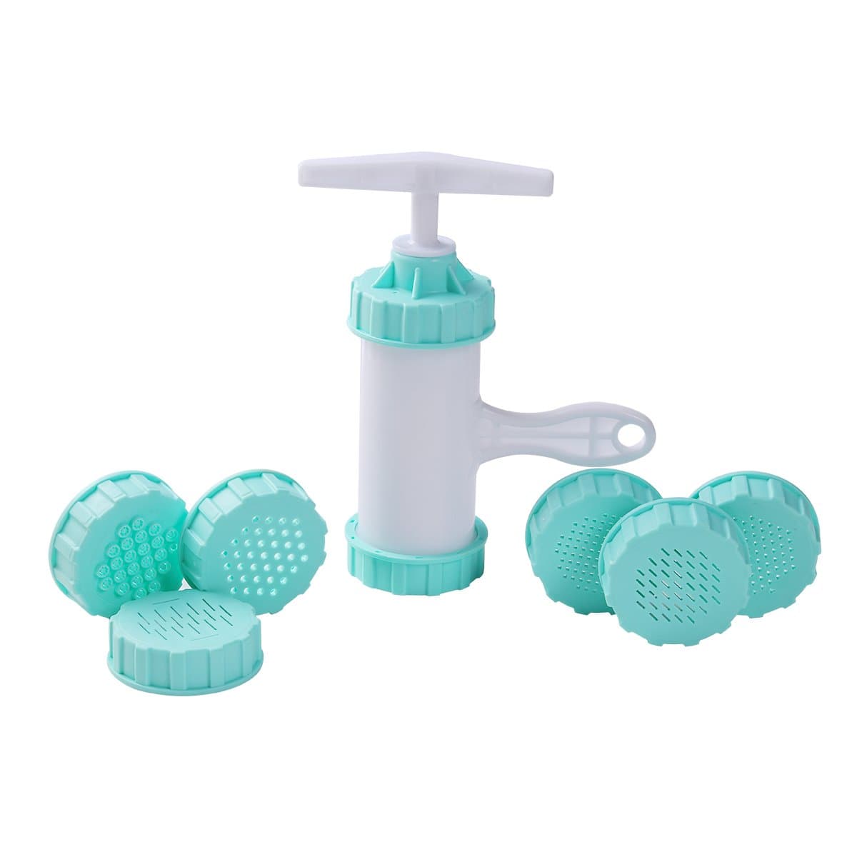 LiebHome Manual Pasta Maker, Citrus Juicer, Noodle Press Machine with 7 Different Templates (Manual Pasta Maker)