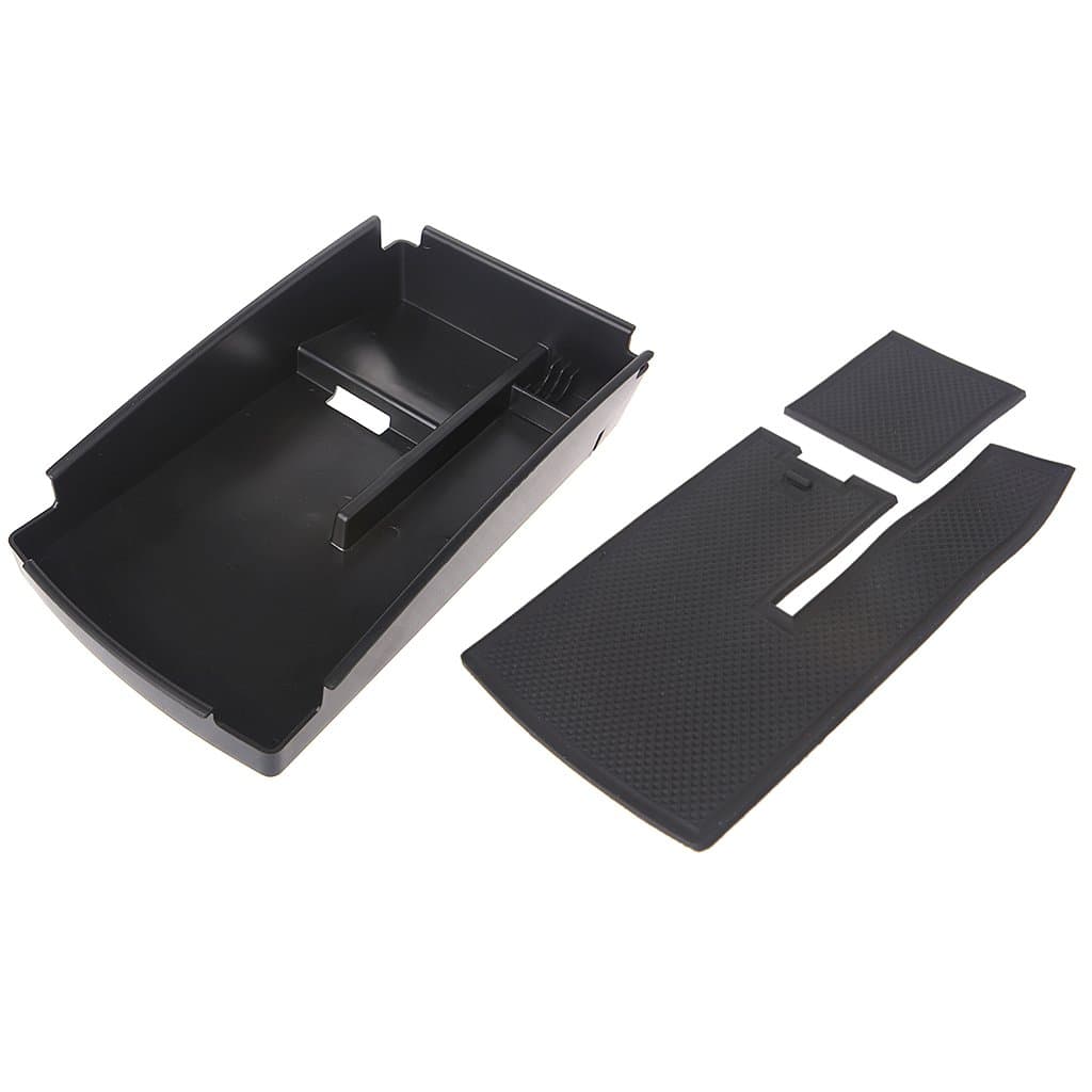 oukerst Center Console Armrest Secondary Storage Box Tray for VW Passat CC B6 B7 HM