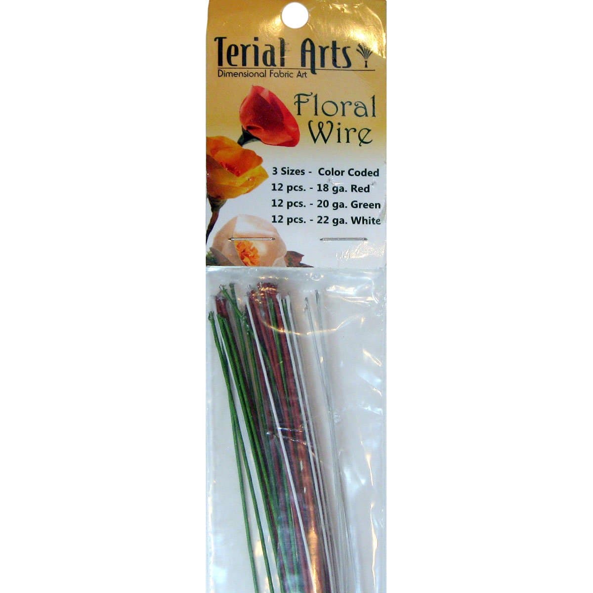 Terial Arts Floral Wire - Package of 36