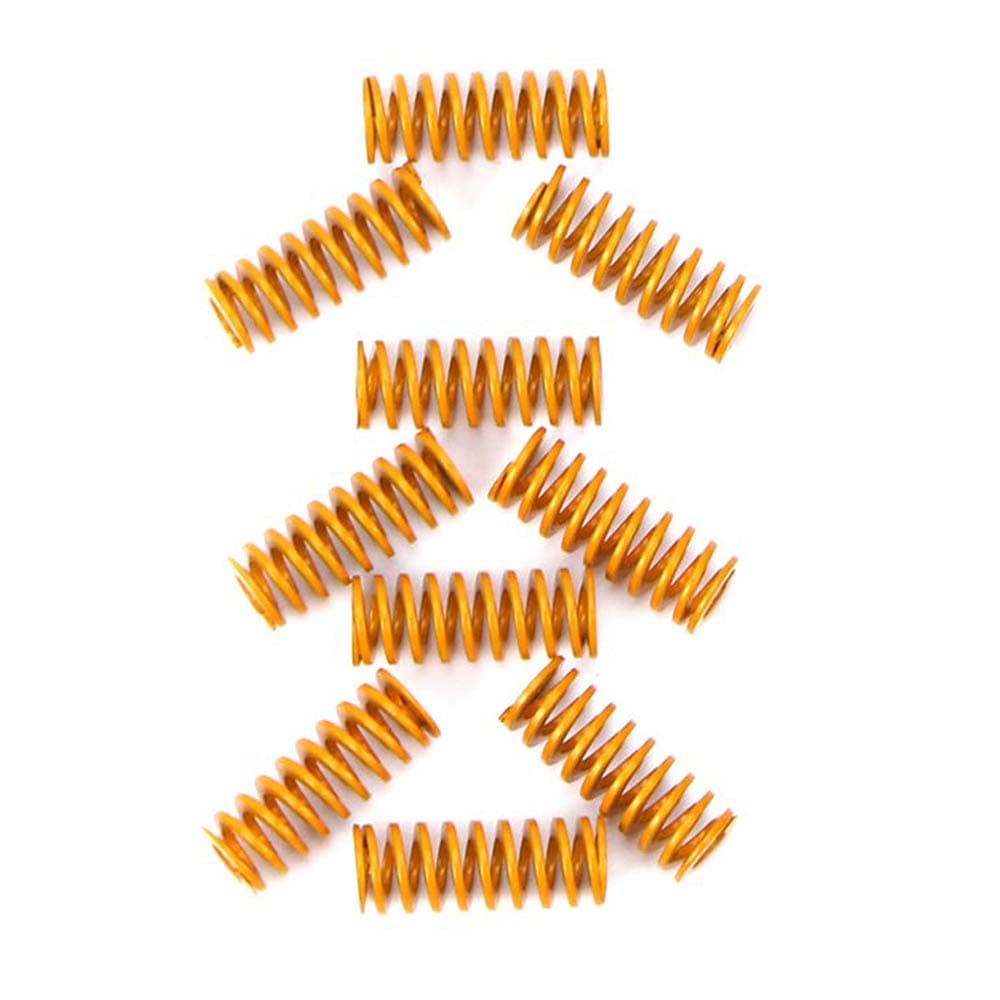 3D Printer Springs Heat Bed Leveling Spring M3 Screw Light Load Bottom Connect Spring 8x25mm Eewolf