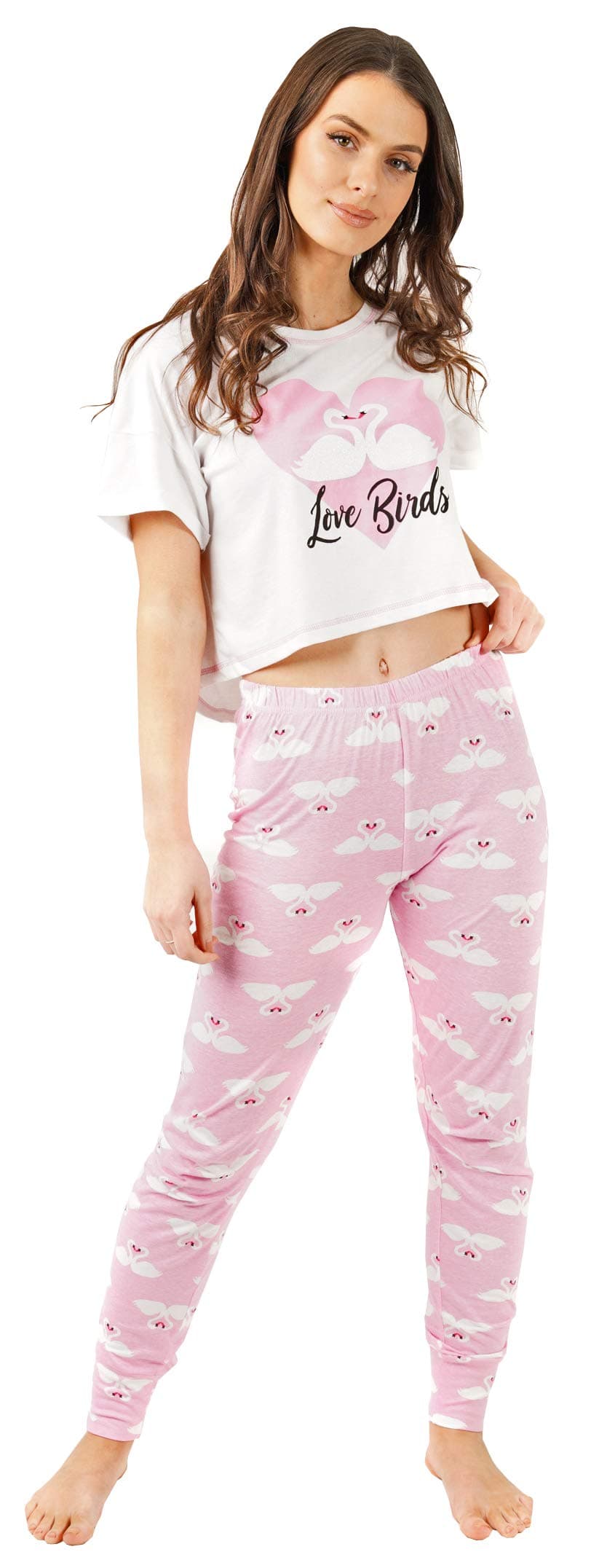 Nikaro Ladies Soft Cotton Jogging Style Pyjama Set