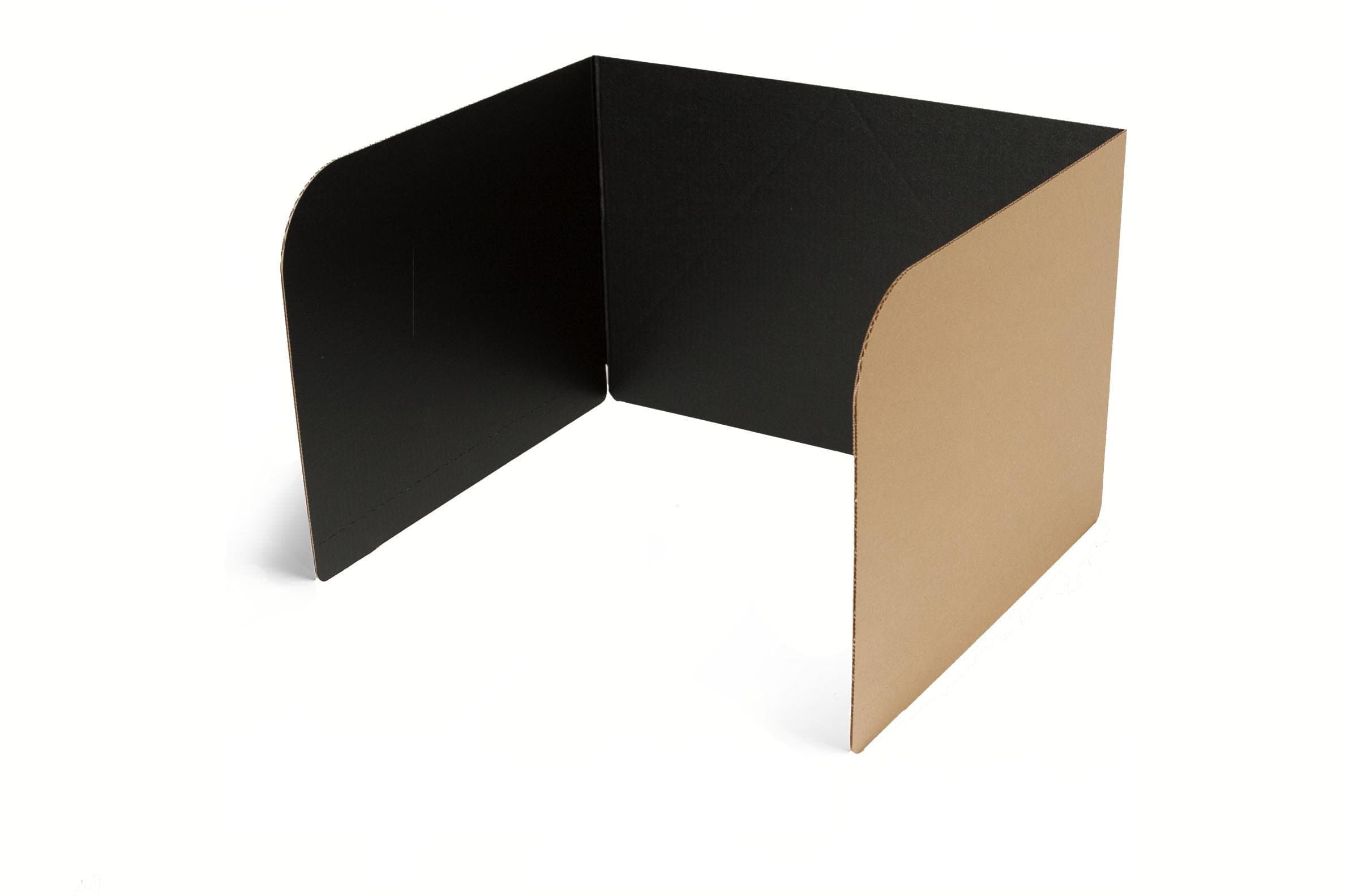 X-Tra Large USA-Made Premium Privacy Shields™ - 13" Tall - 17" Deep x 20" Wide WorkSpace - Grades K-6 - Sold in 20, 30 and 40 Packs - Durable (1/8" Thick) - Desk Dividers