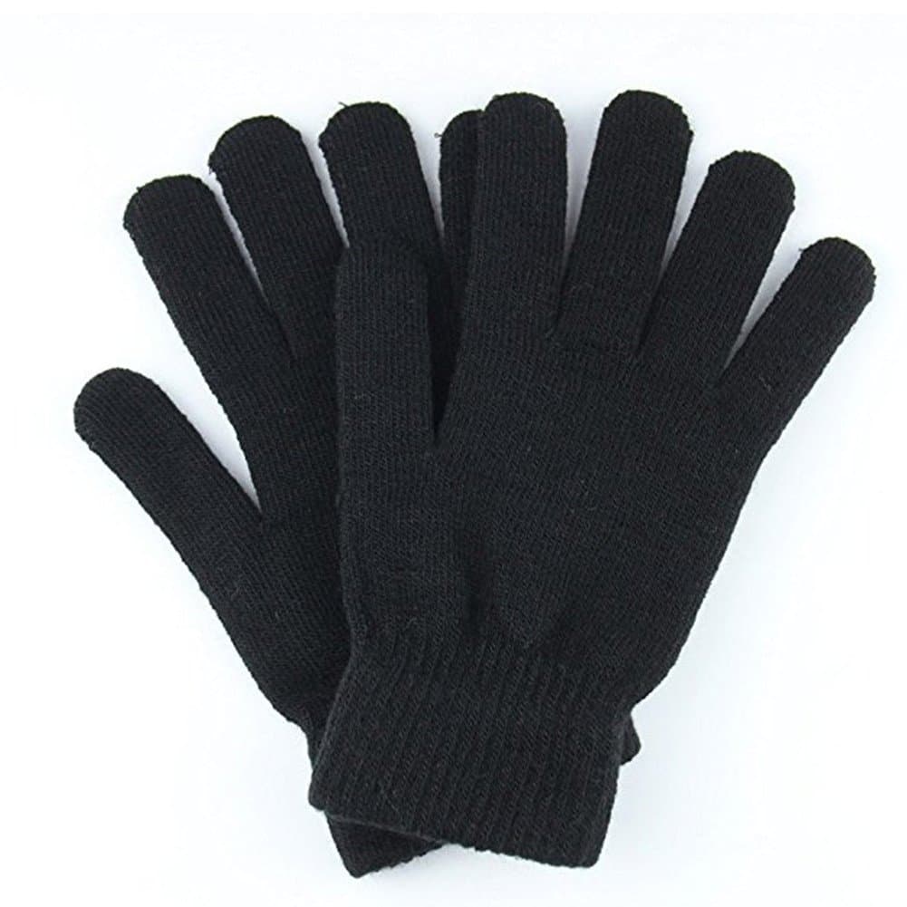 Women's Gloves Ladies Magic Knit Gloves Solid Colors