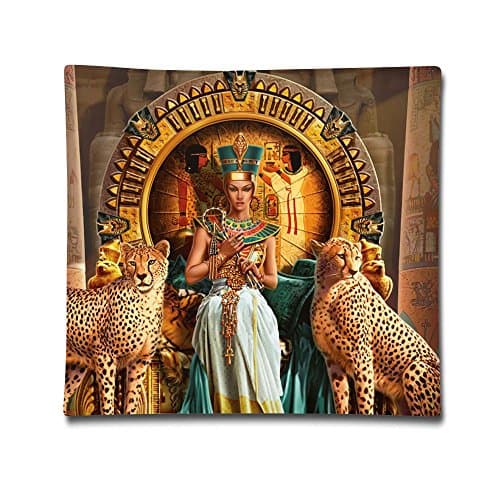 Egyptian Pharaoh Personalized Pillow Covers Elastictravel Couch Pillows