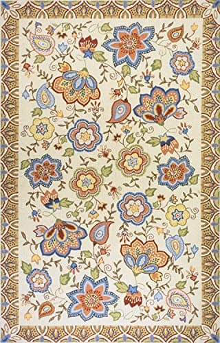 Momeni Rug Chinese Hand Hook SP-22 BEIGE 2'-6" x 8'-0" Runner - Area Rugs