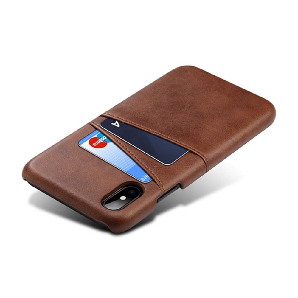 Leather Wallet for Men Slim Credit Card Holder for iPhone 10/ iPhone X