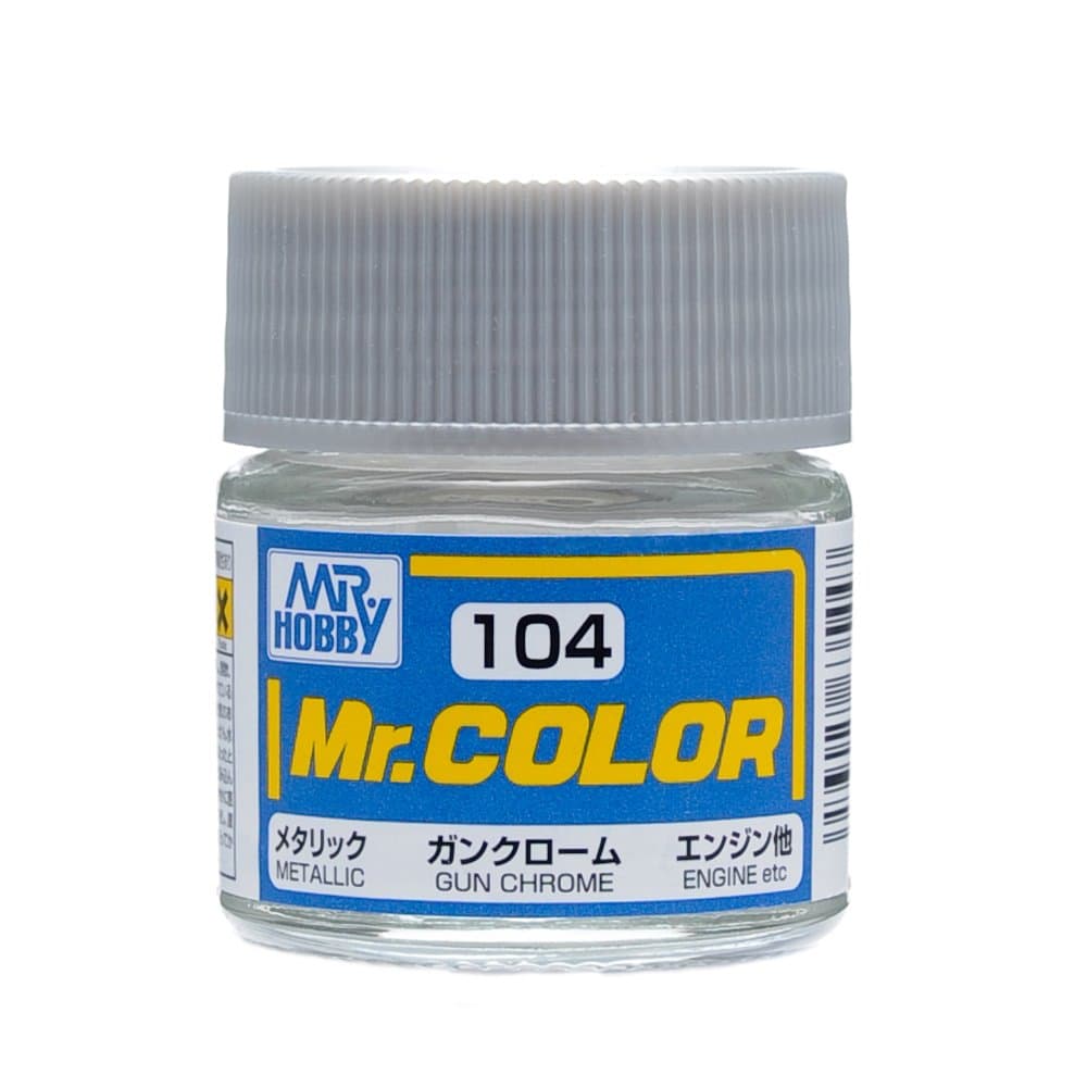 C-104 Mr Colour - Gun Chrome Metallic 10ml