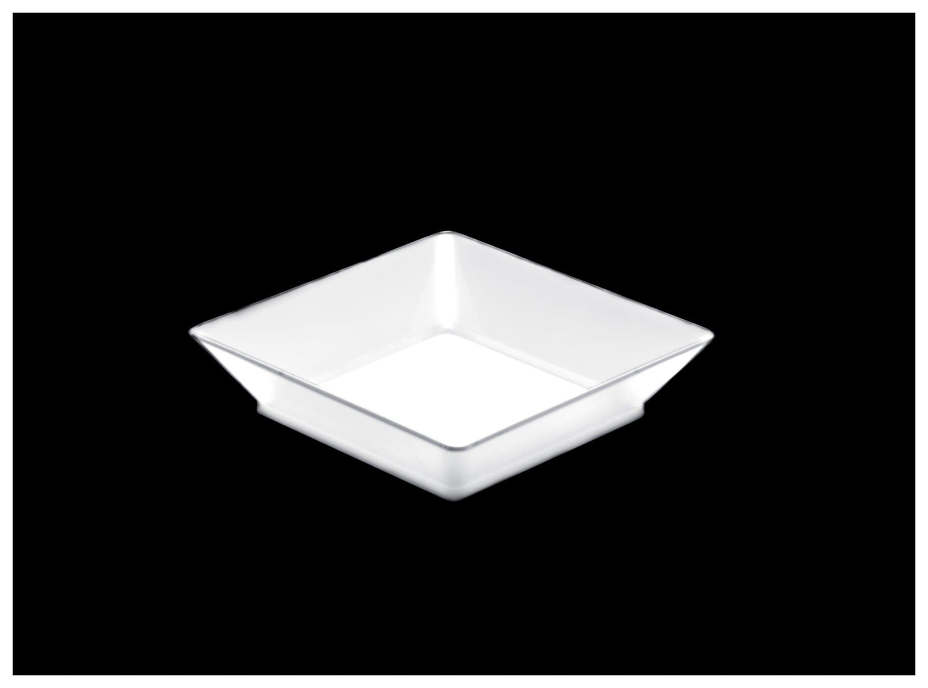 Gold Plast Tray – Small plate – 25 Pieces Per Pack 65x65 mm Bianco