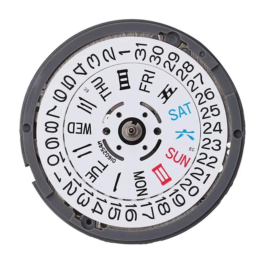 YUBINK NH36 High-Precision Automatic Mechanical Movement Double Calendar Movement, Can be Used As a Spare Part, Easy to Change The Movement