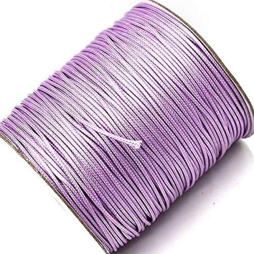 QYSM Waxed Cotton Cord Waxed Thread Cord String Strap Necklace Rope DIY Jewelry Making£¬1mm