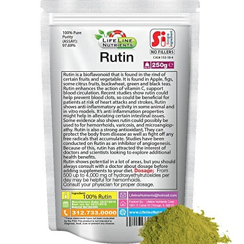 250g (8.8 oz)100% Pure Rutin Powder