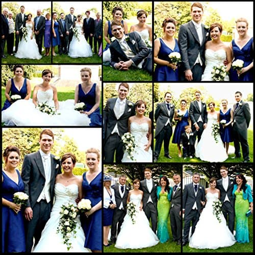 Personalized Wedding Canvas Print, Custom Canvas Prints, Your Image Turn Into, Wedding Collage - 12 x 12"