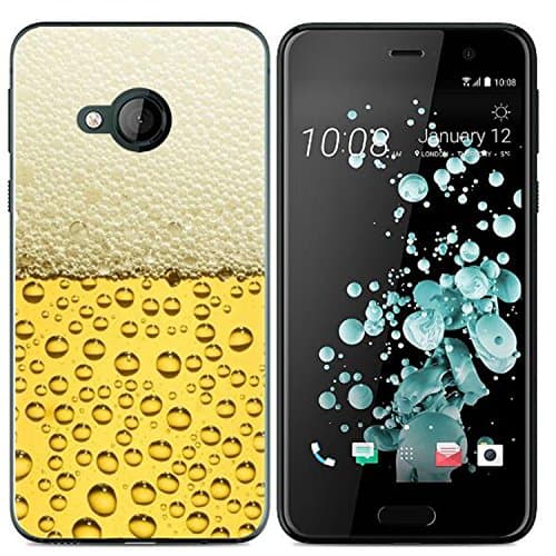 Yrlehoo For HTC U Play, Soft Silicone Case for HTC U Play Case Cover Etui Protect Backcase Protection, beer