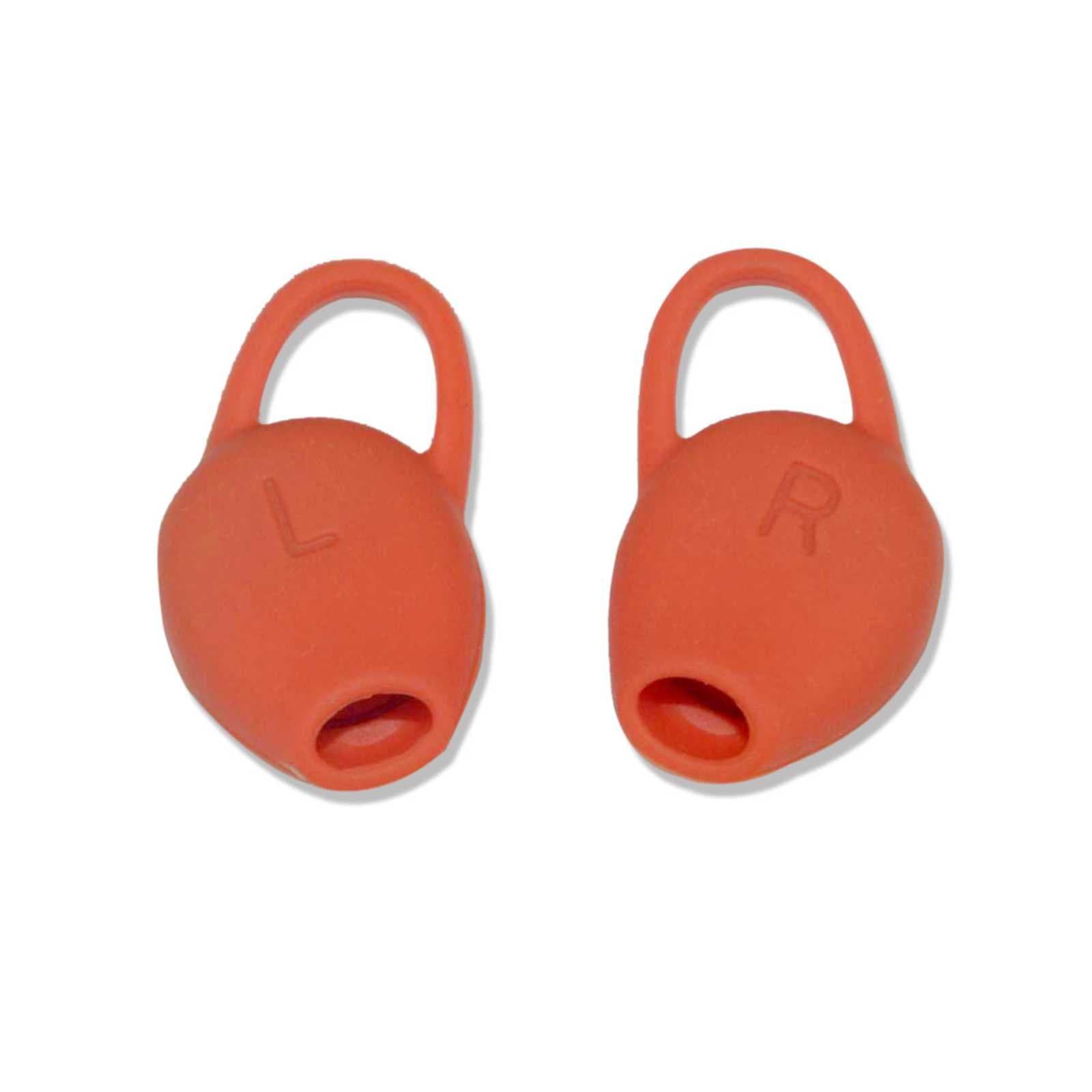 Lovinstar Replacement Earbud Spare Kit for Plantronics BackBeat Fit Bluetooth Sport Headset Headphone Ear Tip (Orange)
