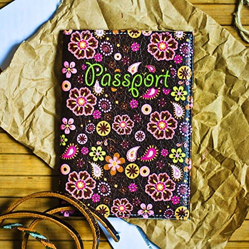 Cute Passport Holder - Cute Passport Covers - US Document Case - Cool Passport Cover - Passport Case for Women - Cute Passport Wallet - Passport Cover - Leather Document Holder - Cute Flowers