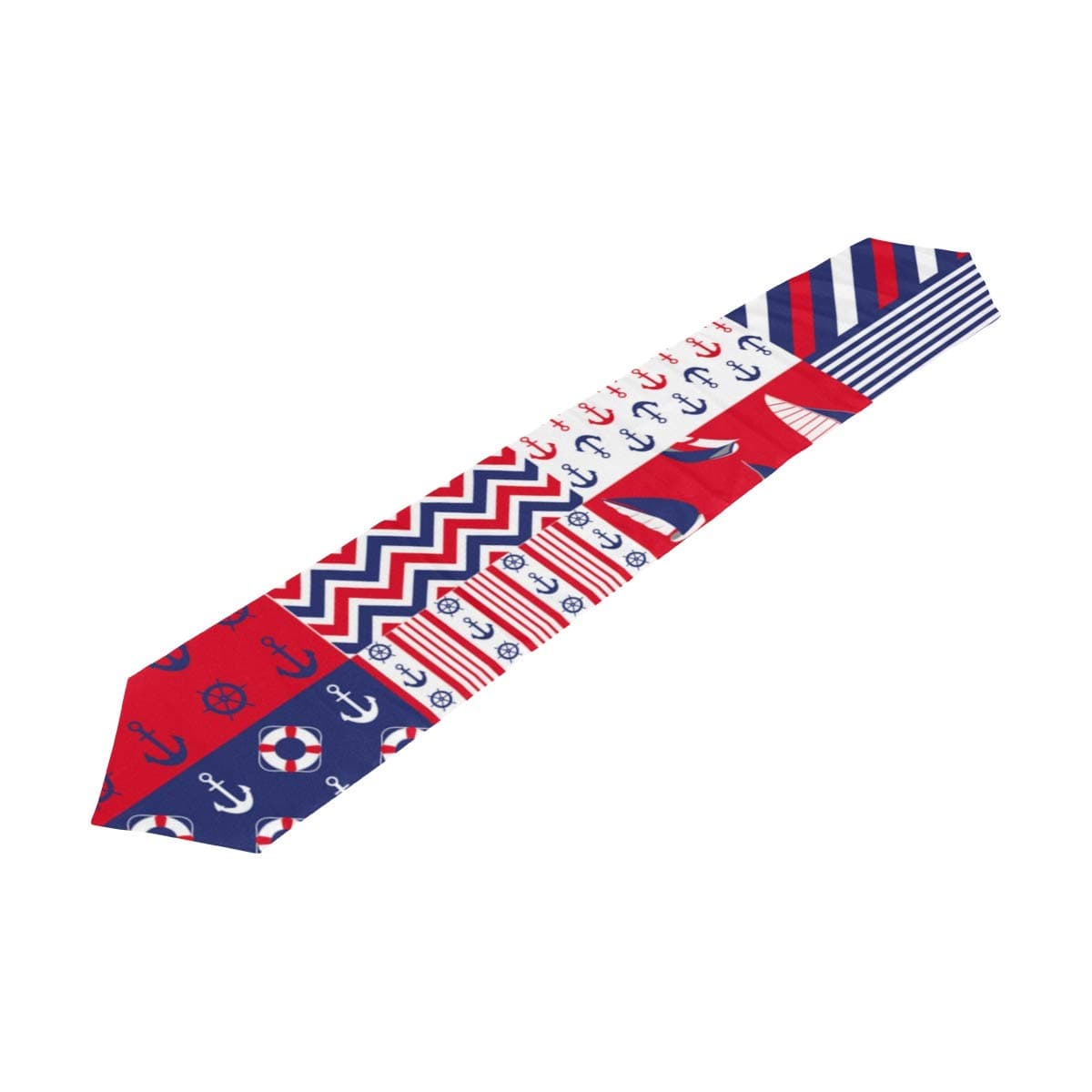 GraciasU Table Runner Nautical Elements For Birthday Party Wedding Kitchen Dining 33x177cm-13x70 inch