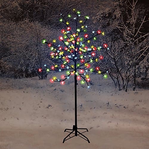 1.5m Multi Action LED Cherry Blossom Tree (Multi Coloured)