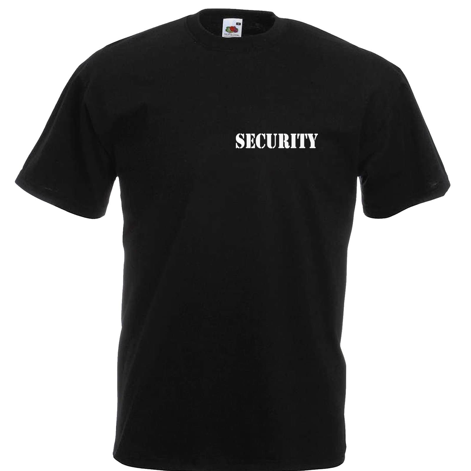 Security T-Shirt up to Size 5XL
