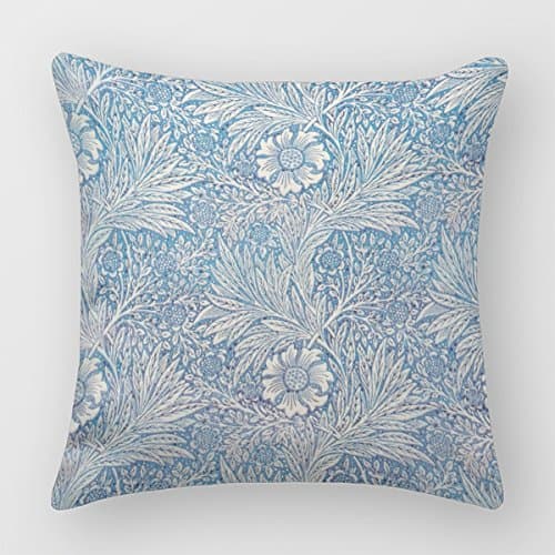 Square Throw Pillowcase Sofa Bed Pillow Cover Decorative Cushions (20" X 20") Pink Roses Trow Pillowcase