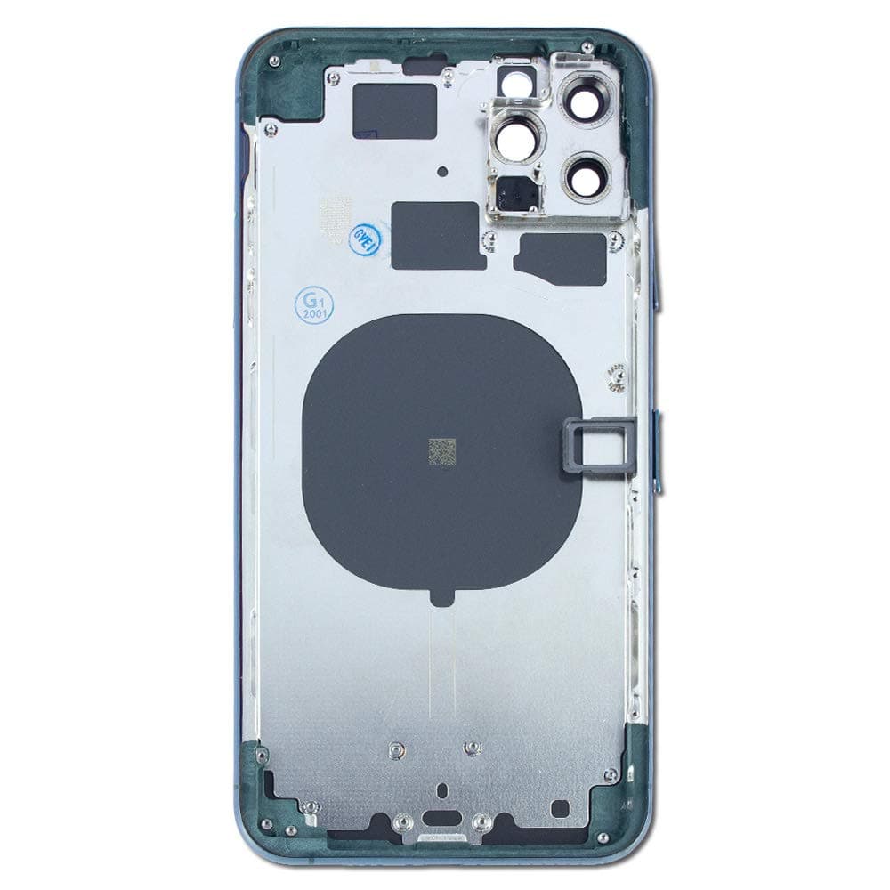 Group Vertical Back Cover Full Midframe Assembly for Apple iPhone 11 Pro Max - Midnight Green