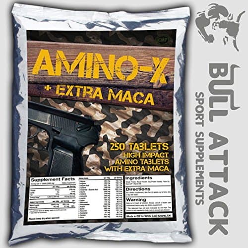 500 TABLETS x BCAA, GLUTAMINE & MACA and B6 - Anabolic Amino Acids PROTEIN PACK