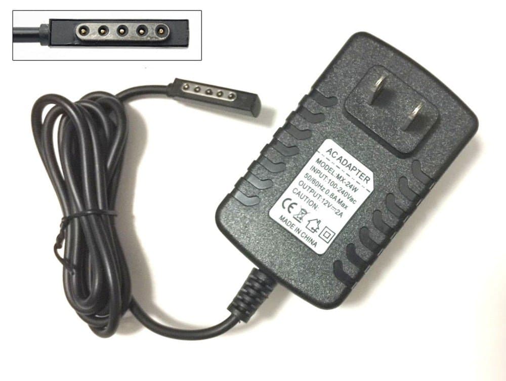 MyBreeze@ Replacement Charger for Microsoft Surface 2, Surface RT and Surface RT2 Tablet (MSF-12V2A)