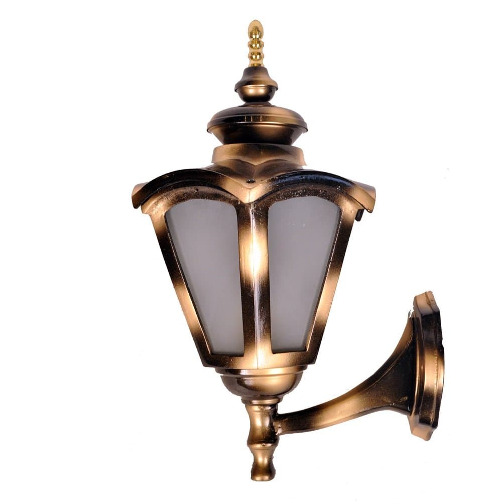 DecoLight 60W Indoor/outdoor Wall Light, Gold