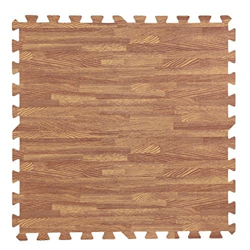 OWNFUN Foam Mats Puzzle Exercise Mat, Floor Mats with Borders Each Tile 24"x24"x0.39"