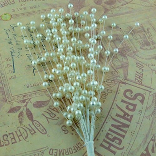 Pearl Sprays 4mm Ivory 36 Pieces