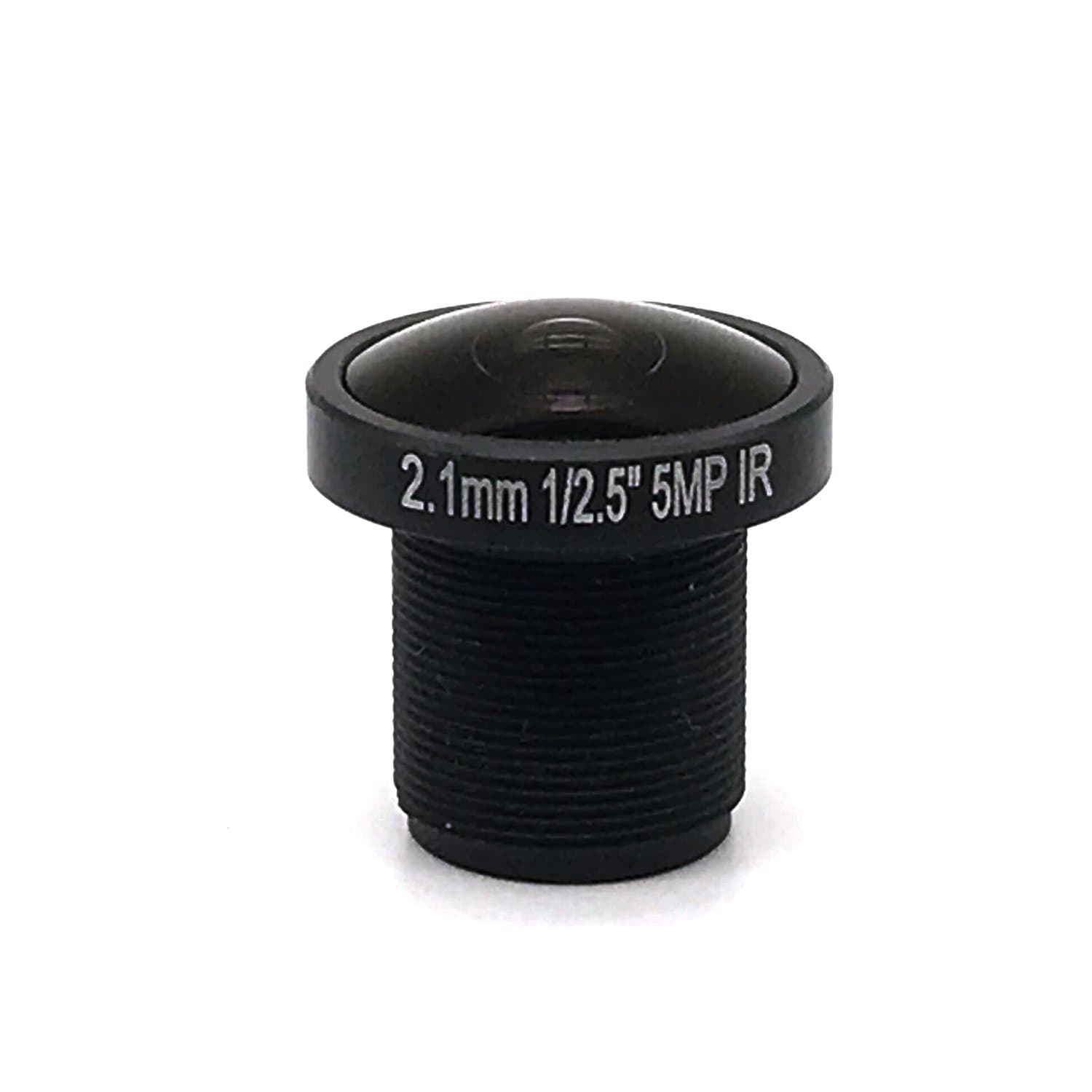 Lapetus 1/2.5" 3.0MP 2.1mm Wide Angle Lens for Security CCTV Camera F2.0 150 Degrees Fish Eyes Lens