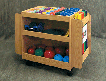 All-In-One weight wagon - Clinton WEIGHT STORAGE WAGONS For Physical Therapy - Exercise Equipment - Fitness Item# 4734