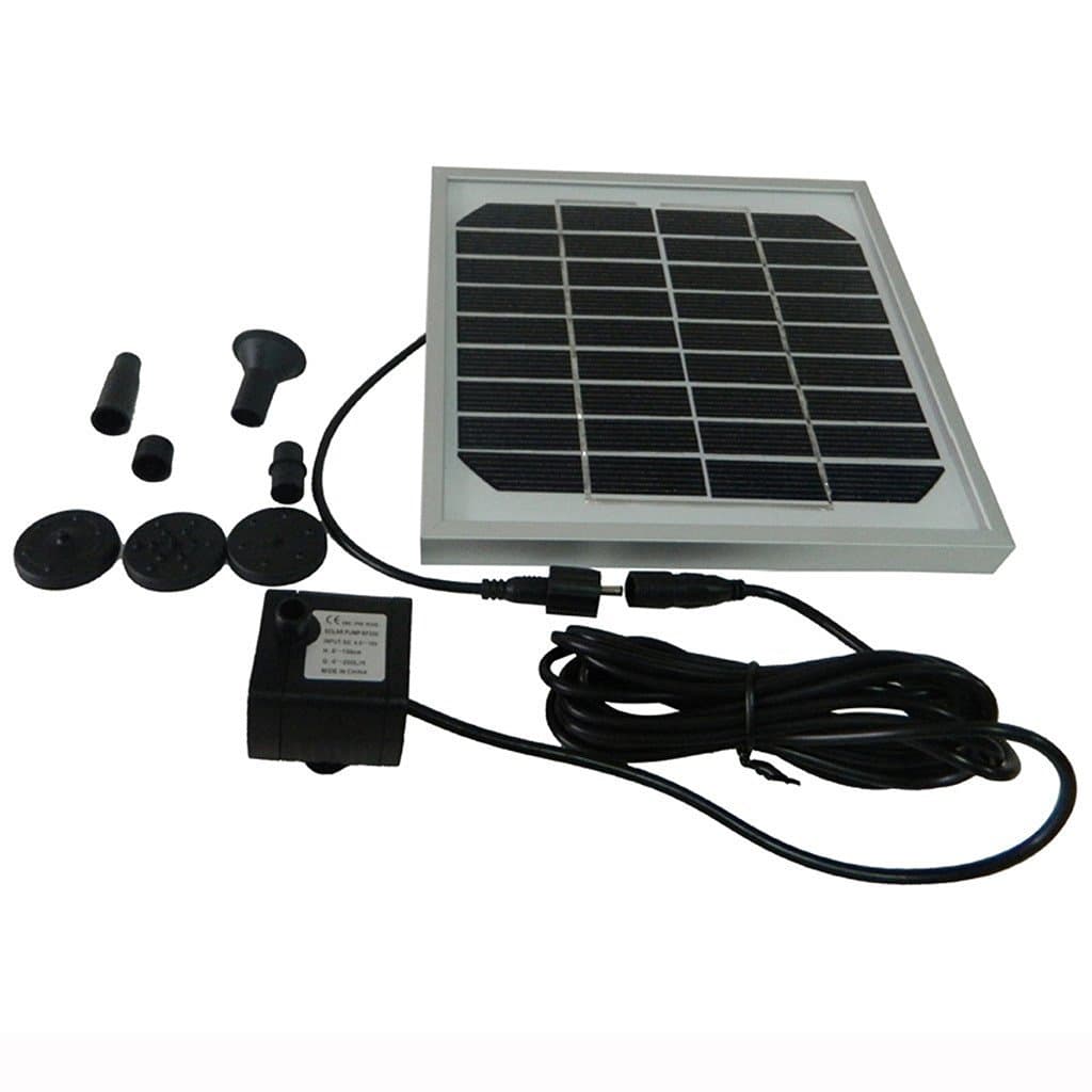 Hitaste GYD030 9V 3W Solar Power Panel Kit Water Pump For Garden Pond Fountain Pool Plants Caring Bird bath