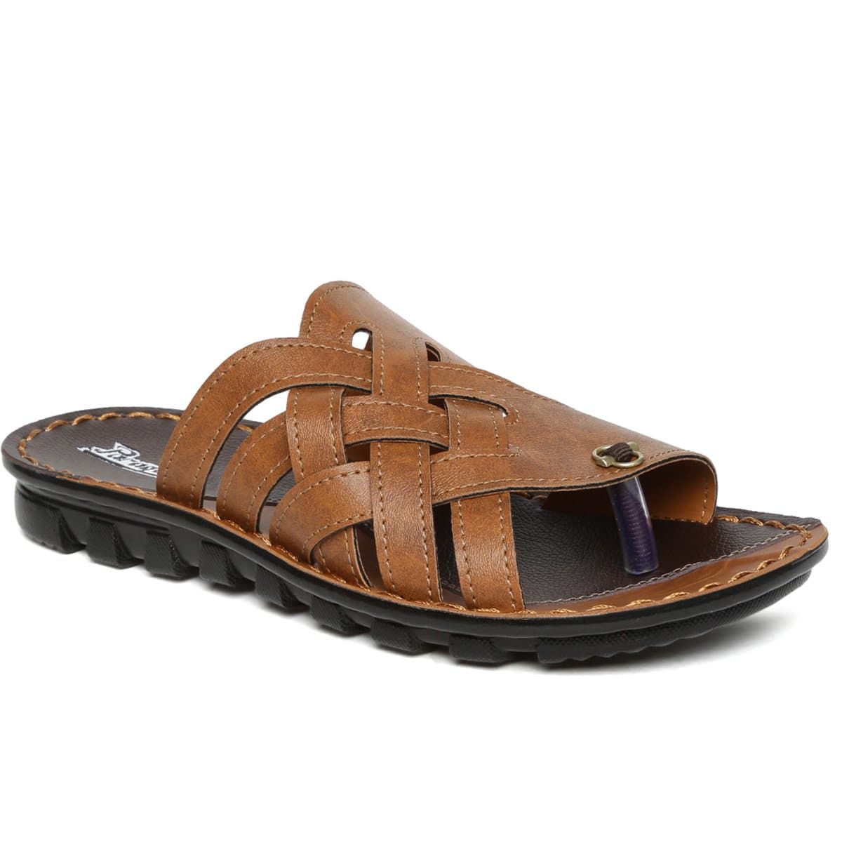 PARAGON Vertex Men's Brown Flip-Flops