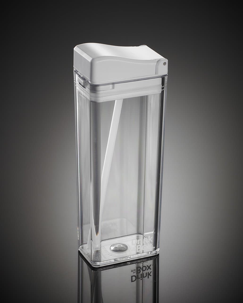 Precidio Design Juice Container 12oz Clear/White