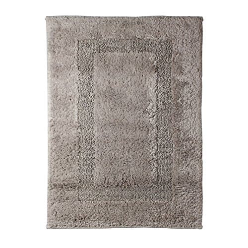 Kin Reversable Absorbent 100% Cotton, 2100 GSM, Bath Mat (Light Brown, Small(31.5 X 19.7))