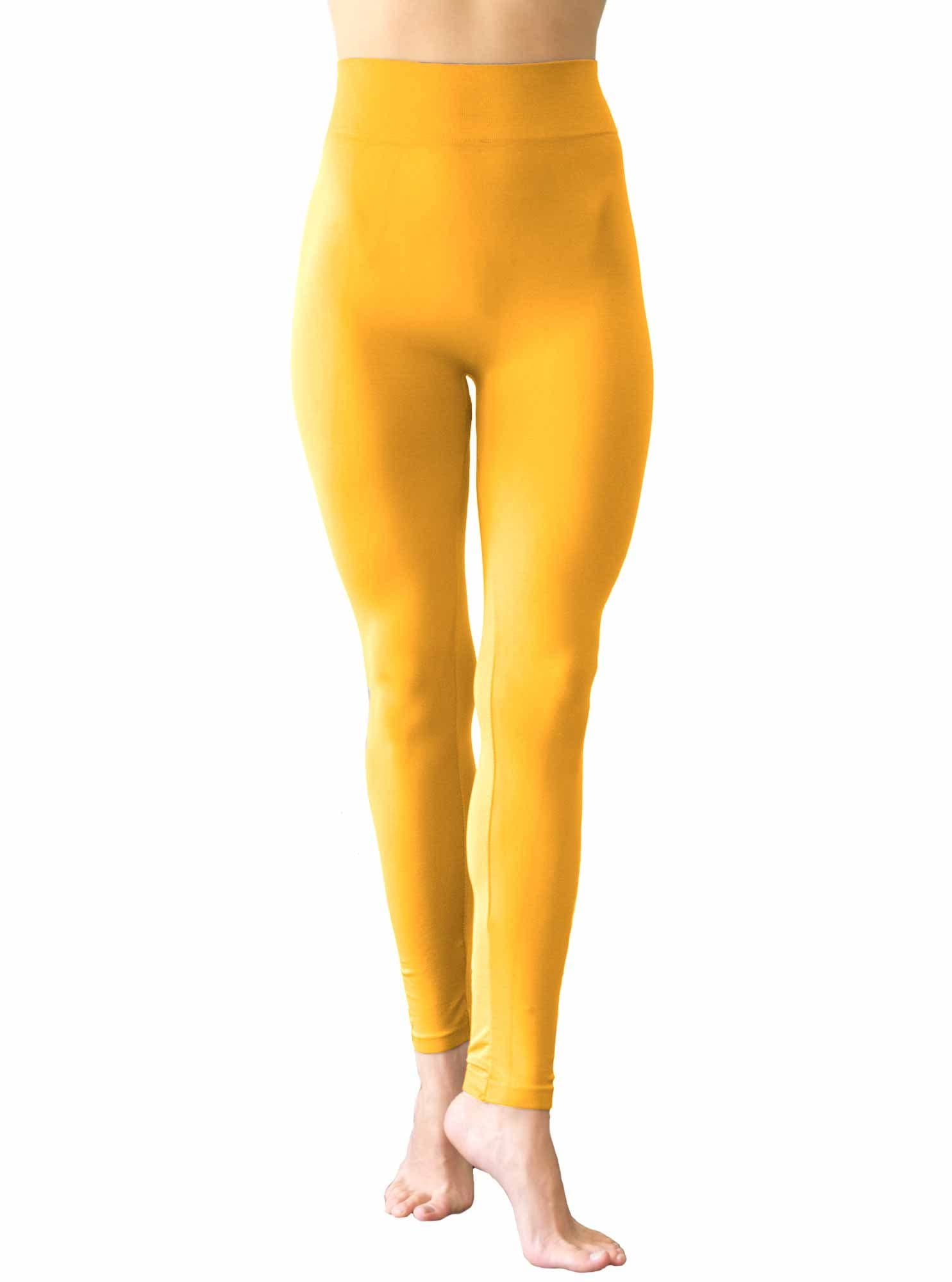 NOTOE BELIZA Solid Color Seamless Legging with 3 Inch Height Waist Band