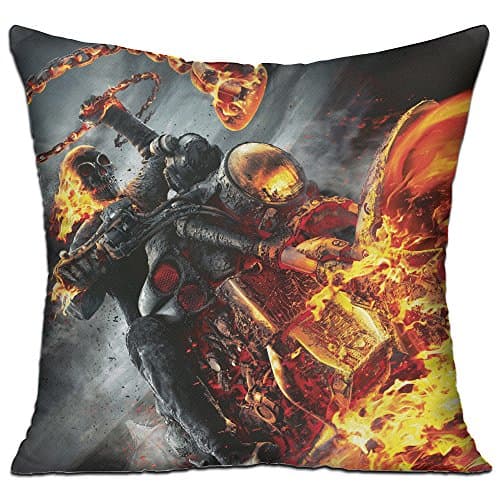 Susan H Horror Ghostrider Folk Hero Sofa Throw Pillows 1818 Contain Inner For Warm Cozy