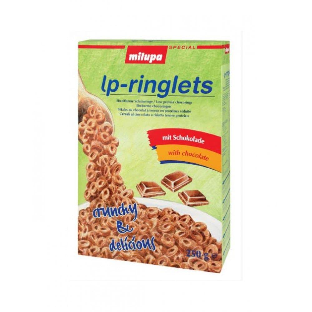 Cereal Protein-Ringlets Lp Cereals Chocolate 250Gr