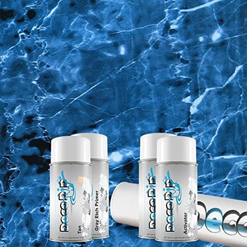 DECO DIP Hydrographics Film Kit - Hydro Dipping Kit - DD-955 Blue Marble
