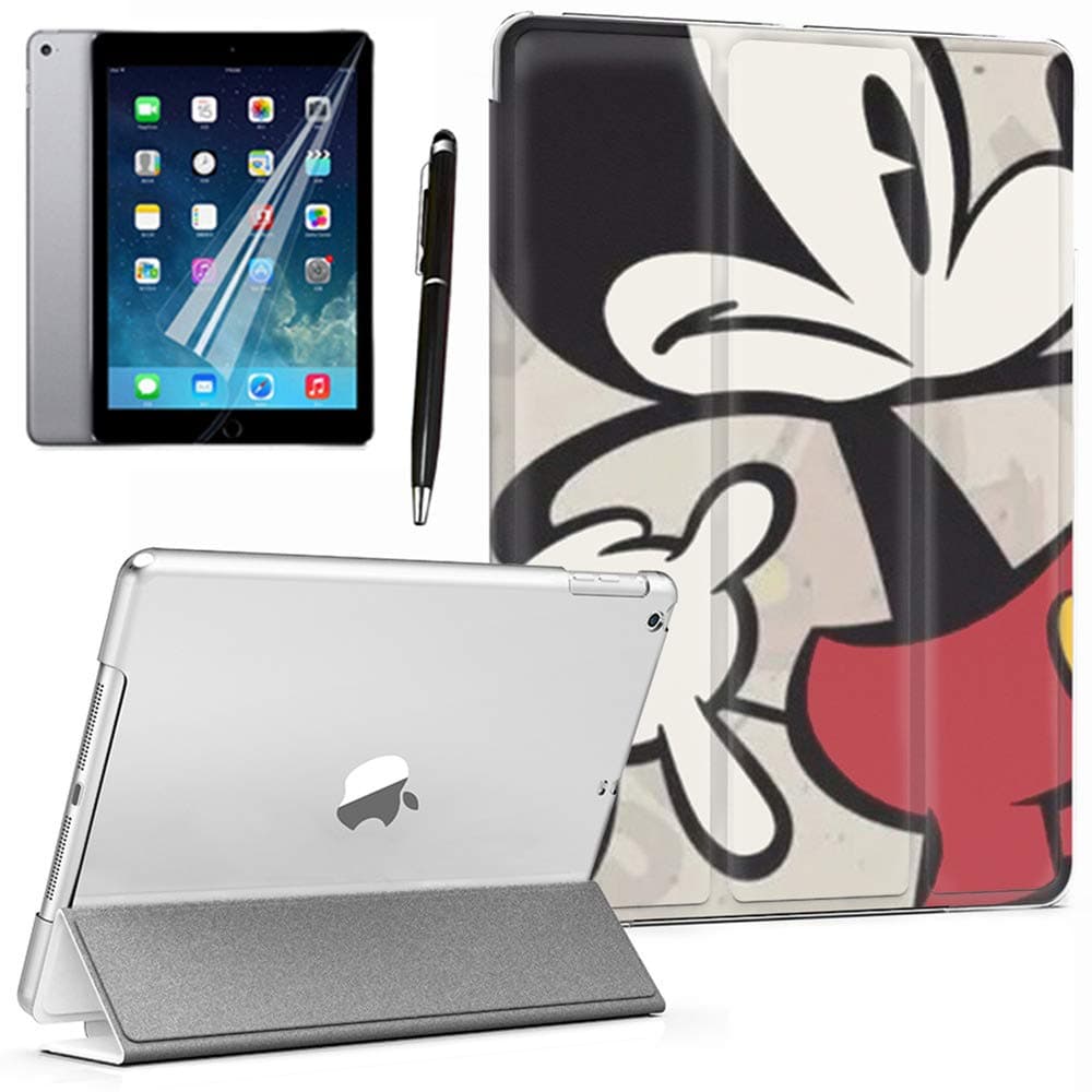 GSPSTORE iPad PRO 12.9 Inch (3th Gen) 2018 case Mickey and Minne Lightweight PU Leather Smart Auto Sleep/Wake case for iPad Pro A1876 A2014 A1895 A1985.