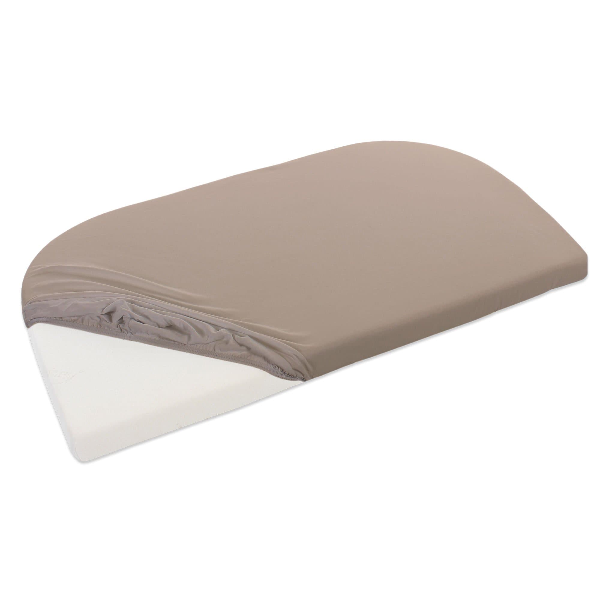 Babybay Jersey Cover for bedside sleeper Cot, Nougat