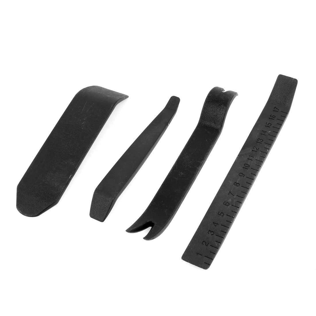 Soccik No Scratch Door Panel Audio Refit Set Car Removal Tool Car Audio Radio Trim Pry Bar Removal Tool Panel Car Trim Pad Removal Tool Set