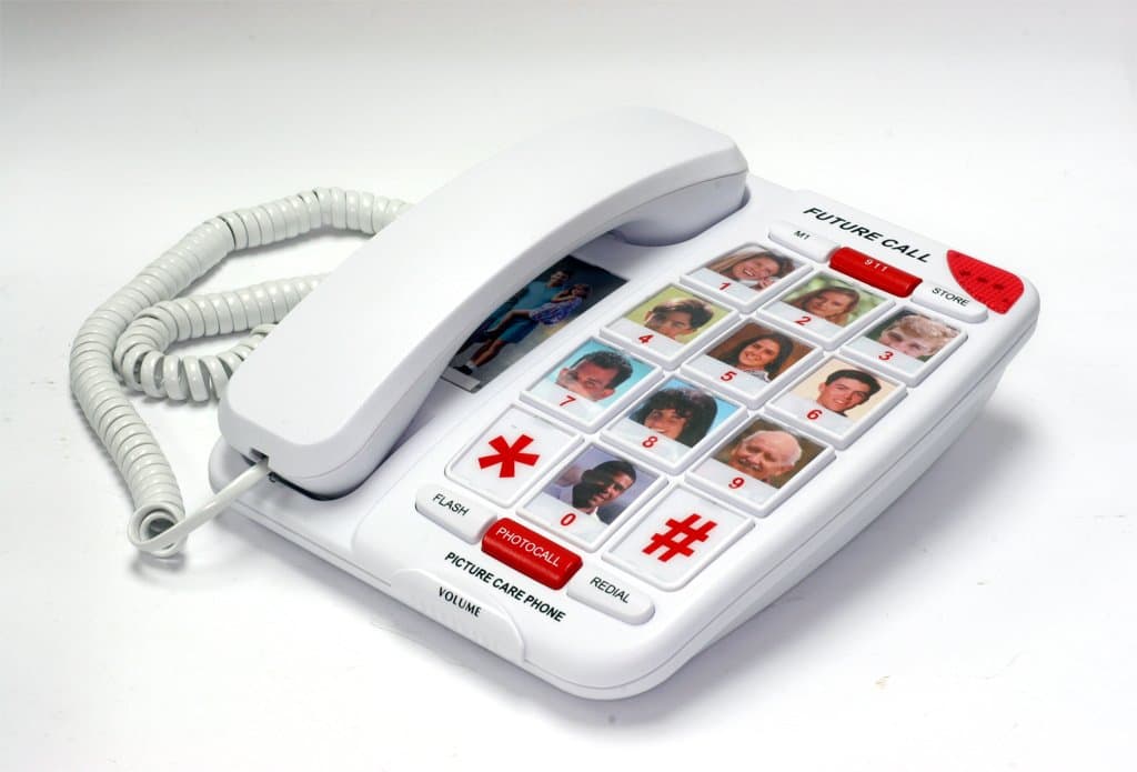 Future-Call Picture Care Phone with 40dB