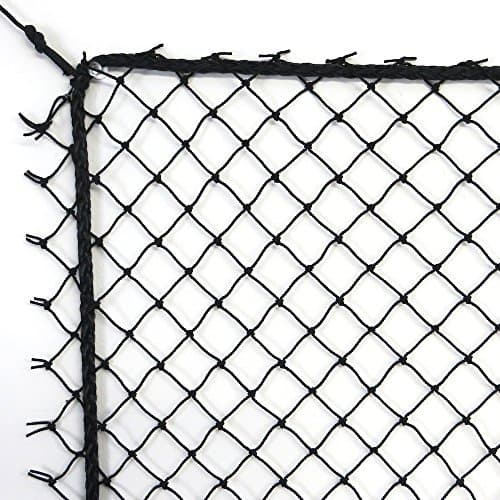 8’ High X 10' Wide Golf Barrier & Containment Netting, #15 Nylon Netting, Perimeter Rope Strung, Golf, Baseball, Softball, Hockey, Lacrosse, Soccer, Basketball, Tennis, Multipurpose