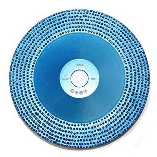 Spike 7" Diamond Cup Removing Disc Wheel with RCD Newest Technology & Rubber Cushioned Body (Spike, 7", 14.5 oz Very Light)