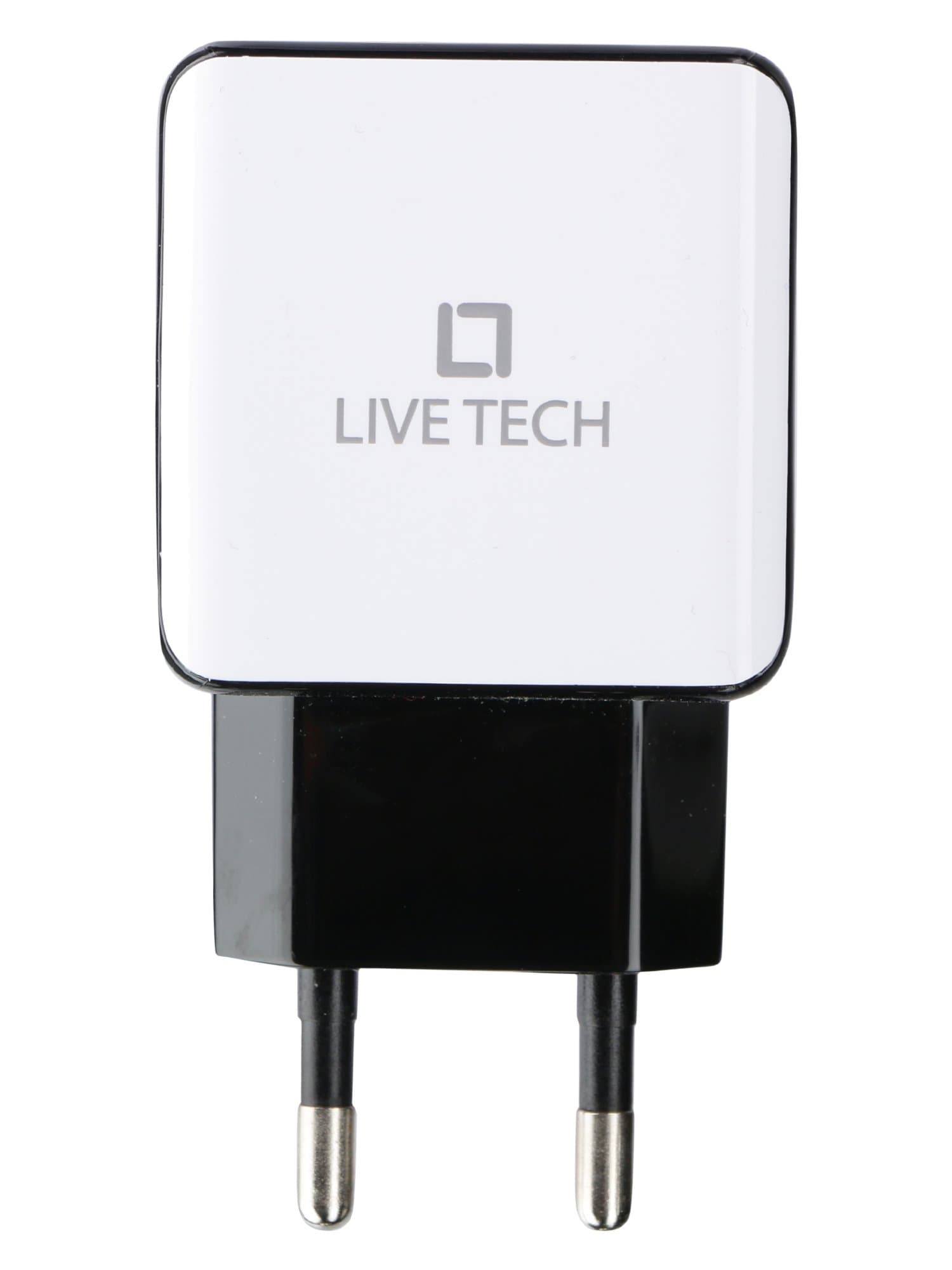 Live Tech USB Wall Charger, Charger Adapter, 2.1Amp Dual Port Quick Charger Plug Cube for iPhone 7/6S/6S Plus/6 Plus/6/5S/5, Samsung Galaxy S7/S6/S5 Edge, LG, HTC, Huawei, Moto, Kindle and More