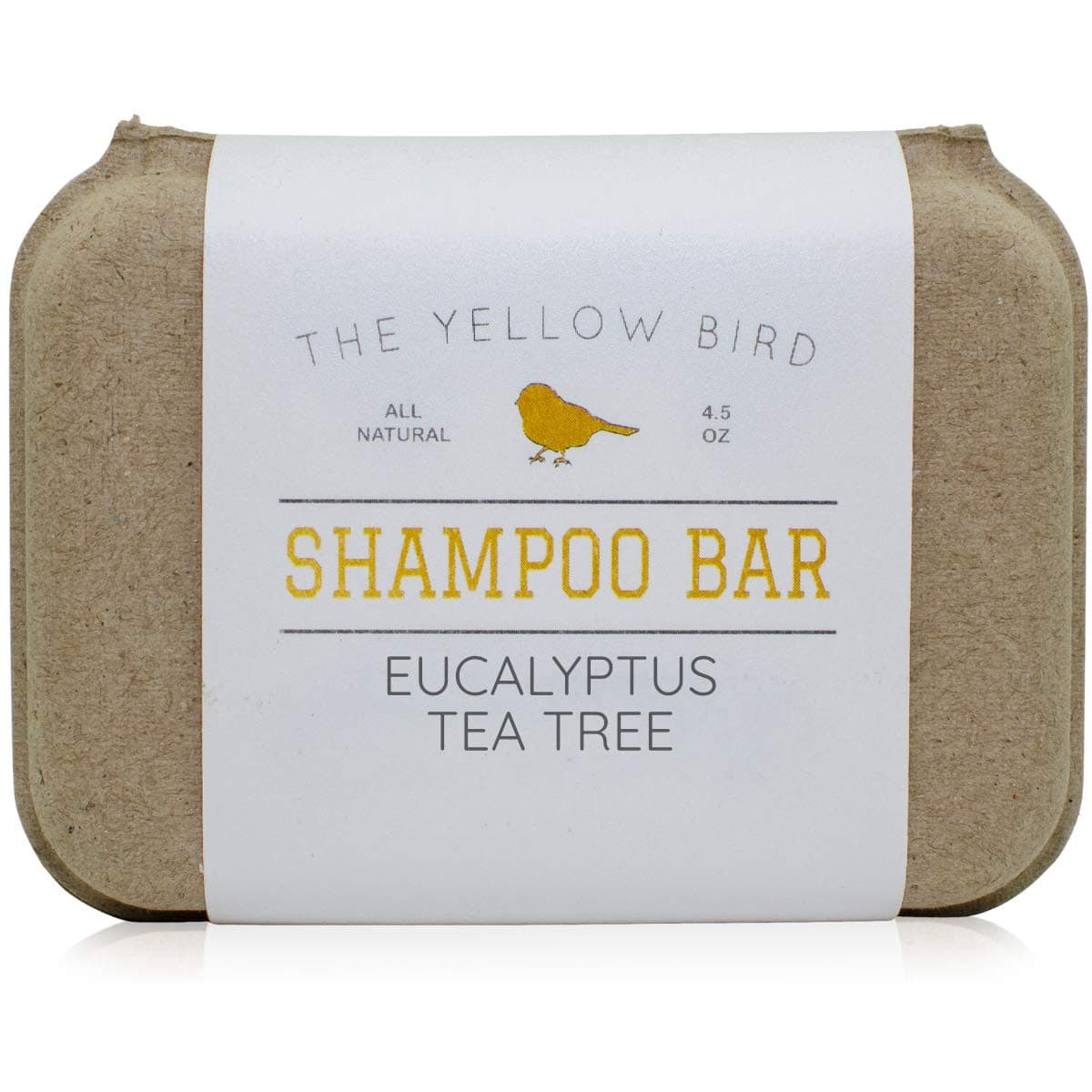 Eucalyptus Tea Tree Shampoo Bar. All Natural & Organic Ingredients. Sulfate Free, Detergent Free, Color Safe, and Silicone Free. Vegan, Plastic Free, Zero Waste Shampoo Soap