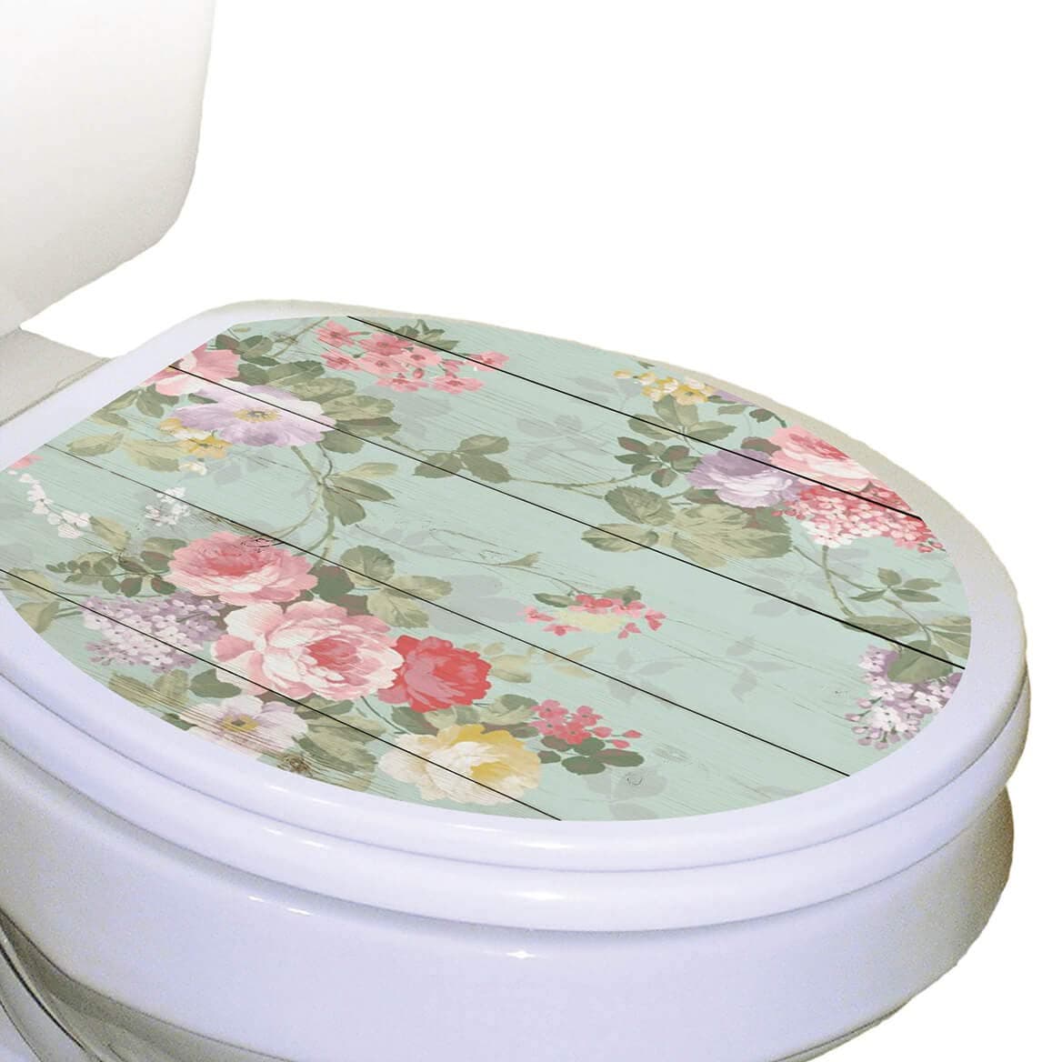 Toilet Tattoos MK, Round, Rose