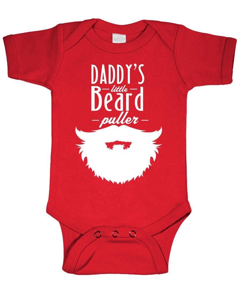 Daddy's Little Beard Puller - Epic Manly - Cotton Infant Bodysuit